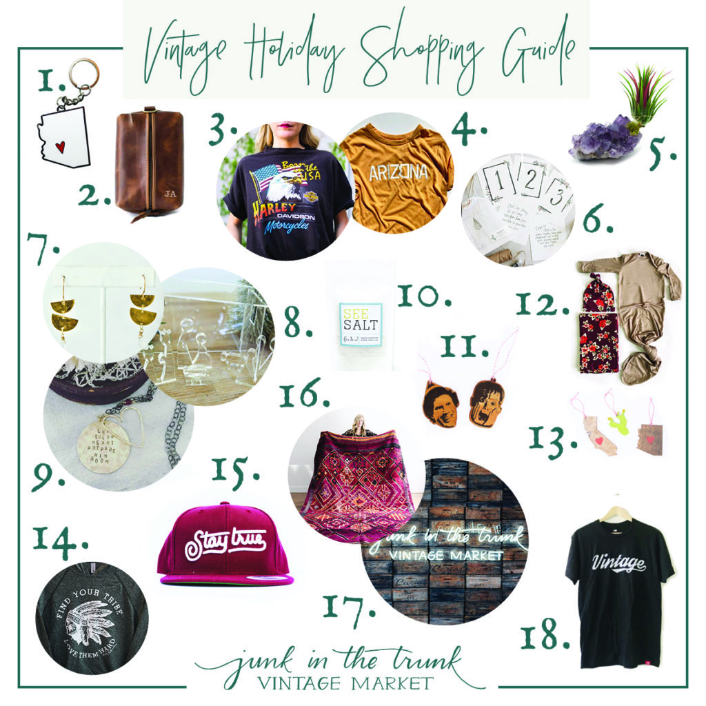 Vintage Holiday Gift Guide 2018 - Junk In The Trunk Vintage Market